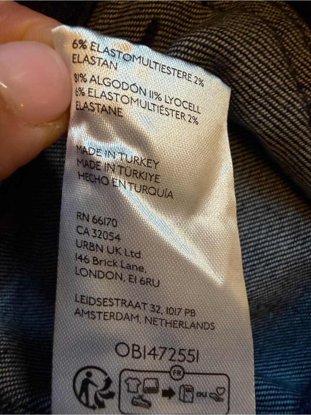 Anthropologie Icon Low Rise Flare Jeans 26 Pilcro Dark Wash Blue Cotton NWOT - Picture 12 of 13